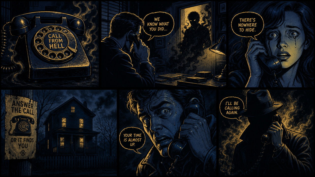 Call From Hell — Noir Comic